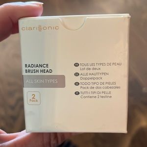 New Clarisonic radiance brush head
